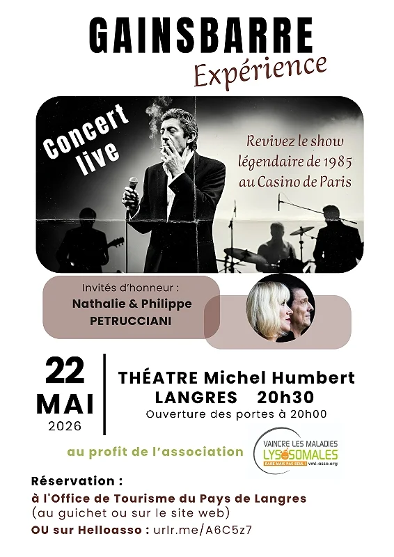 Concert live Gainsbarre Expérience