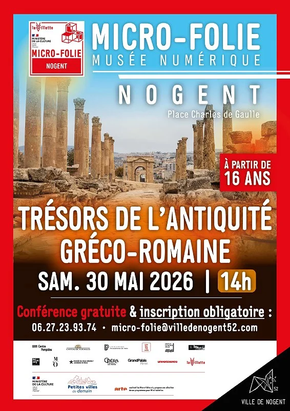 Conférence : Trésors de l'Antiquité Gréco-romaine