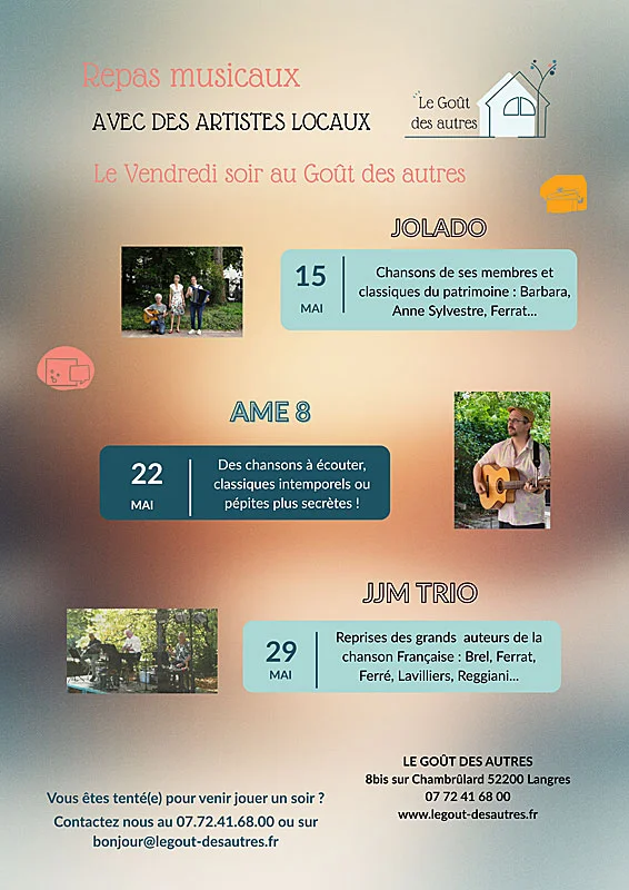 Repas musicaux - Ame 8